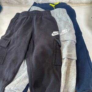 Kids Black, Gray, and Navy Joggers
